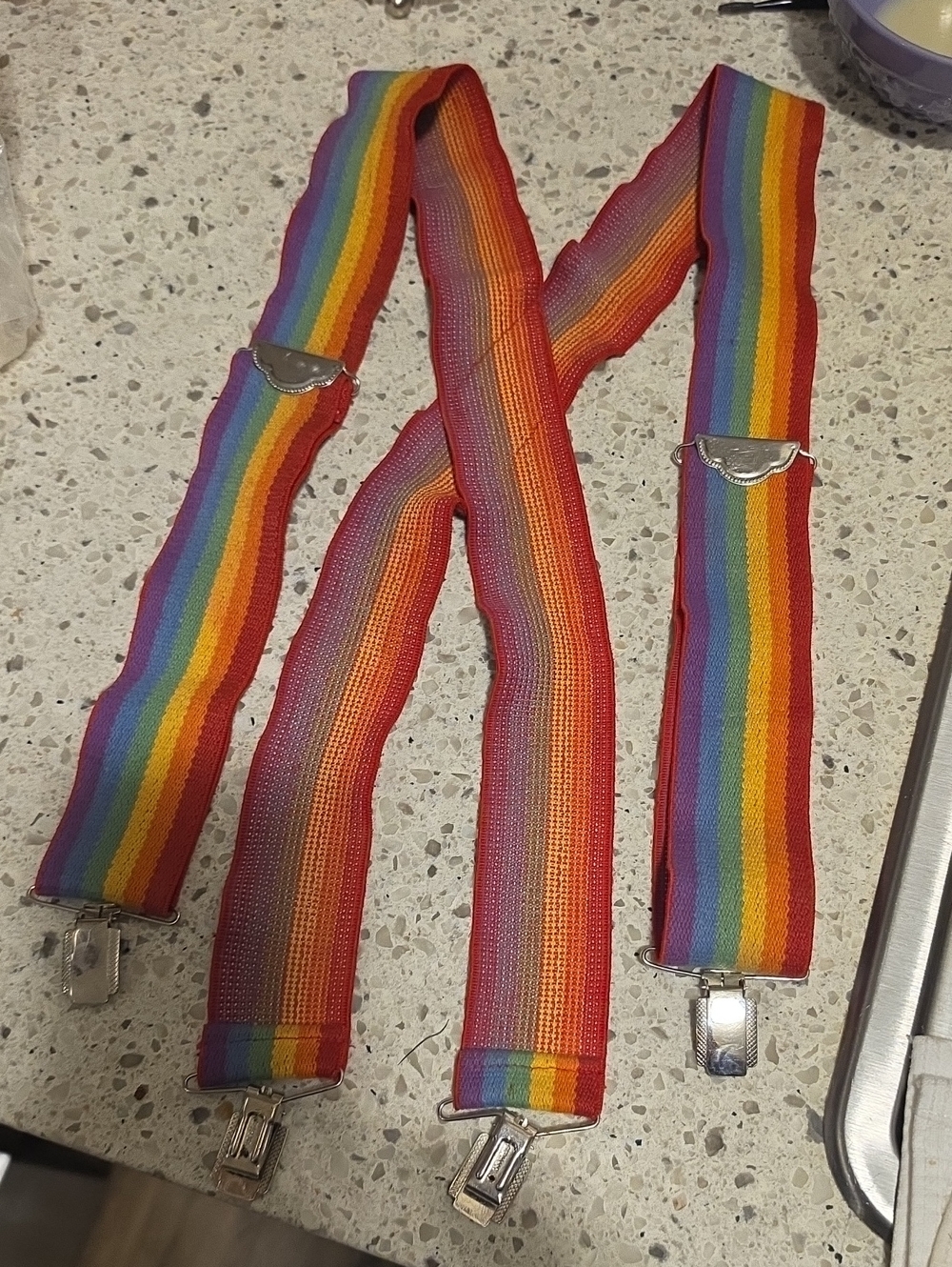 Rainbow Suspenders - Multicolor